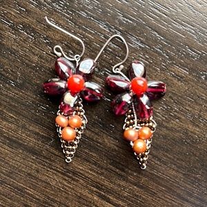 Novica beaded earrings